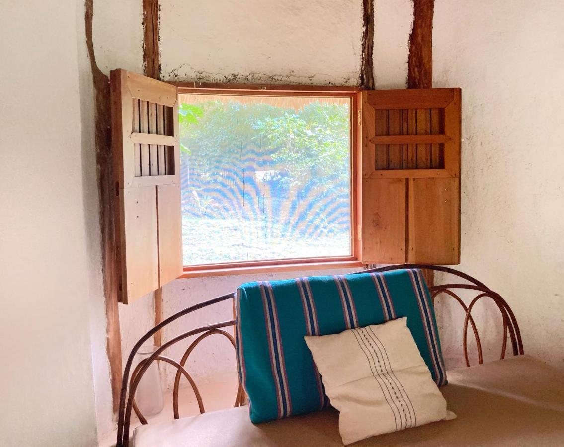 Encantadora Villa Maya Tradicional En Rancho Agroecologico Tzucaceb المظهر الخارجي الصورة